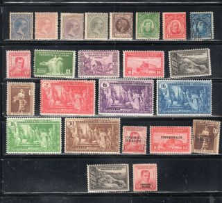 Philippines Asia Stamps Canceled & Hinged Lot 872