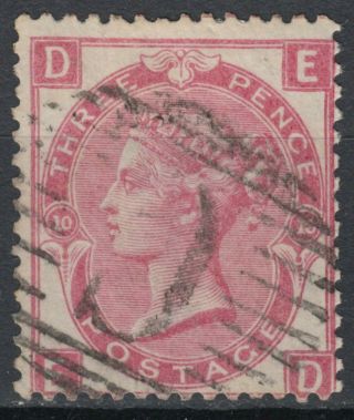 British Levant 1868 Sg 94 Plate 10,  Queen Victoria,  Constantinople Postmark