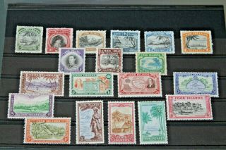 Cook Islands - 1944 - 49 Unmounted Sets In Stockcard