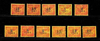 Hick Girl Stamp - Old M.  &u.  Indo - China Postage Due Stamps Issue 1931 - 41 Y2597