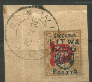 Poland,  Central Lithuania,  Fi:10,  Signed Kalawski