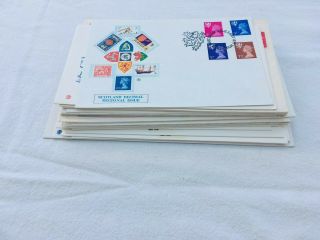 Job Lot X 28 First Day Covers Scotland Definitive Issues 1971 - 1986 Fdc277