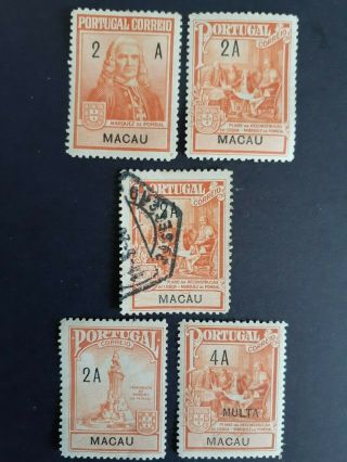 Portugal/macau/china Scarce Very Old Mvlh & 1 Stamps As Per Photo