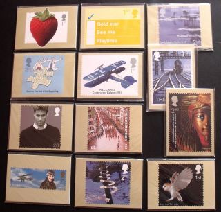 2003 Complete Year Set Of Commemerative Phq Card Sets.  Cat £64.  50