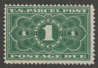 Usa Scott Jq1 Parcel Post Postage Due 1 Cent (jq1 - 2)