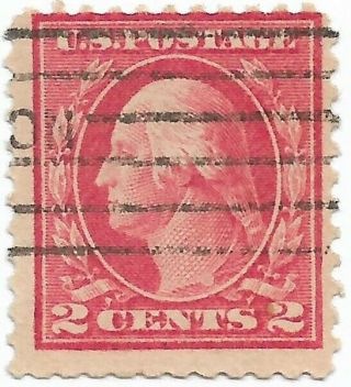 Vintage U.  S.  Stamp - - Cancelled 2 Cent George Washington