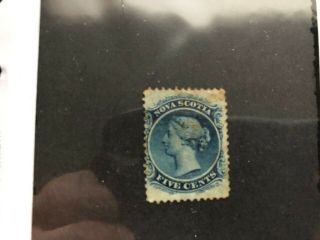 Nova Scotia Stamp Scott 10 Mhng Dirt Scv 425.  00 Bb6510