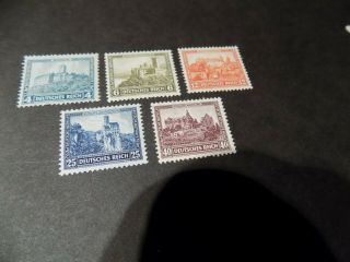 1932 Set Of Welfare Fund Stamps In Lightly Mounted