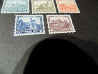 1932 SET OF WELFARE FUND STAMPS IN LIGHTLY MOUNTED 3