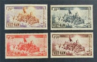 Nystamps Viet Nam Stamp 30 - 33 Og Nh $30