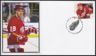 Canada 2945.  9 Steve Yzerman Hockey Stamp On First Day Cover