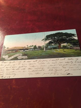 Tonga Postal Card.  H&G 1. 3
