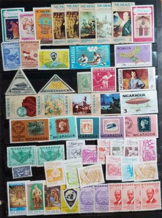 Nicaragua Stamp Lot Mh E2552