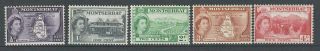Montserrat 1953 Set Of 15 Stamps,  Never Hinged,  Cat.  Value Ca.  $50