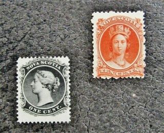 Nystamps Canada Nova Scotia Stamp 8 12 Og H $24