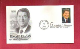 Ronald Reagan / Berlin Wall / 40th.  American President 1.  St.  Day Cover.