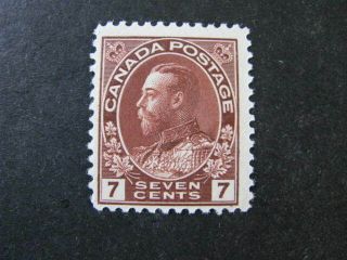 Canada Stamp Scott 114 Never Hinged CV S60.  00, 2