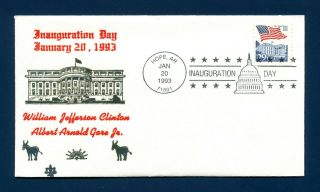 1993 President Clinton Inauguration Cover - Law