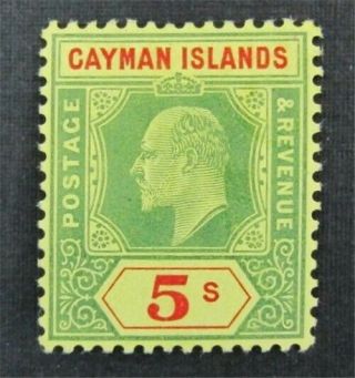 Nystamps British Cayman Islands Stamp 28 Og H $53
