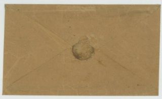 Mr Fancy Cancel STAMPLESS COVER BELLE RIVER MICH CDS PAID 3 CIRCLE DPO SR - 6 2