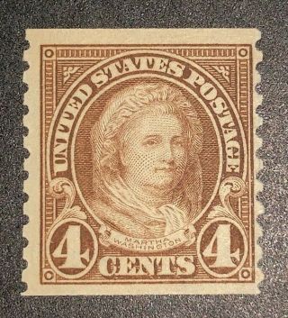 Travelstamps: 1923 - 1929 Us Stamps Sc 601 Martha Washington,  Og,  Mnh,  4cent