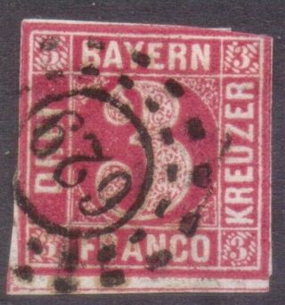 Germany Bavaria Bayern Numeral Postmark / Cancel " 629 " Muggendorf