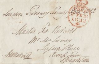 Abraham Robarts Mp Signed Front: Banker,  Director Of East India Co.  (1832)