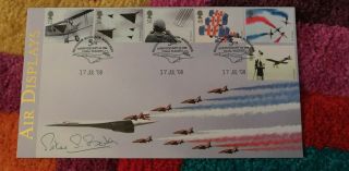 2008 Air Displays Buckingham First Day Cover Bc326as Fdc Signed Peter Baker