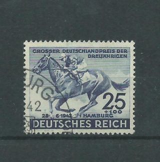 Germany - Deutsches Reich - 1942 - Sg804 - Cv £ 19.  00 - - Hamburg Derby.