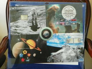 Scott 3409 - 13 Space Achievement And Exploration Uncut Press Sheet Mnh