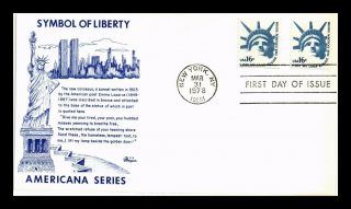 Us Cover Statue Of Liberty Lift My Lamp Americana Fdc Bazaar Cacht