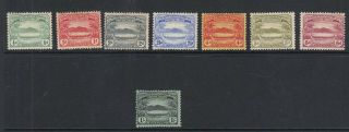 British Solomon Islands 1907/08 Set To 1/ - Mounted Sg8/14