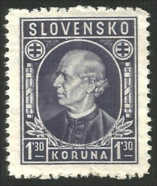 Slovensko 1941 1krandrej Hlinka No Gum (13)