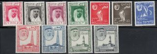 Bahrain 1961 Sg 27 - 37 Set Unmounted
