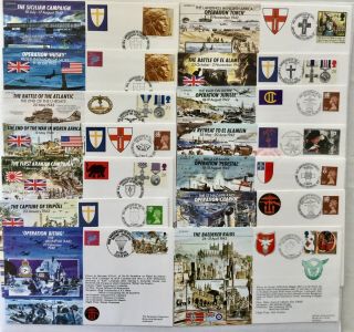 14.  World War 2.  1st Day Covers.
