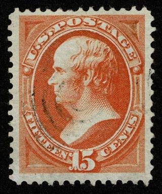 Scott 152 15c Daniel Webster 1870 Well Centered $210