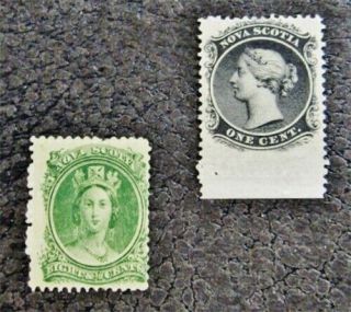 Nystamps Canada Nova Scotia Stamp 8 11 Og Nh $39