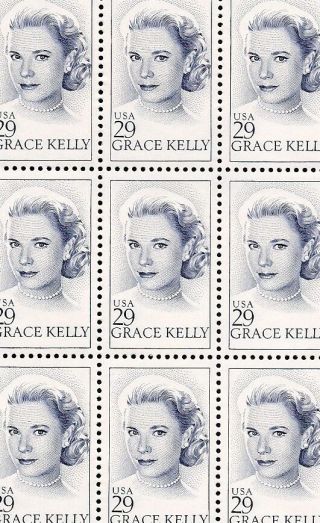 1993 - Grace Kelly - 2749 Full - Mnh - Sheet Of 50 Postage Stamps