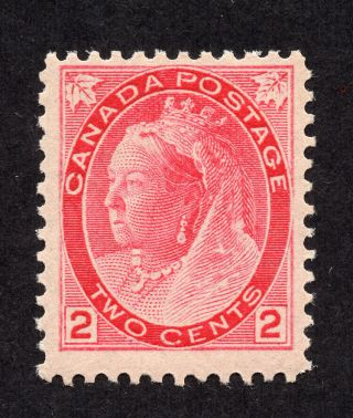 Canada 77 2 Cent Carmine Queen Victoria Numeral Issue Mnh