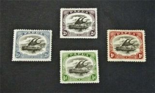 Nystamps British Papua Guinea Stamp 34//37 35a Og H $38