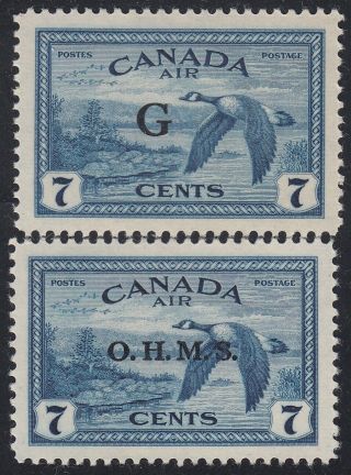 Tdstamps: Canada Stamps Scott Co1 Co2 Nh Og