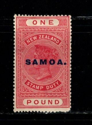 Item No.  A6625 – Samoa – Scott 125 – Mh