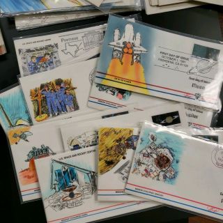 Us Fdc First Day Covers Space Exploration 1991 Set Of 10 Pugh Cachet