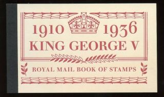 Gb 2010 - Prestige Booklet - Sg Dx50 - King George V