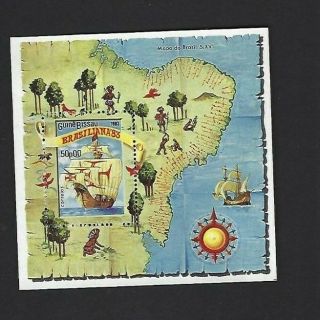Guinea - Bissau Sc 497 (1983) Sheet Mh