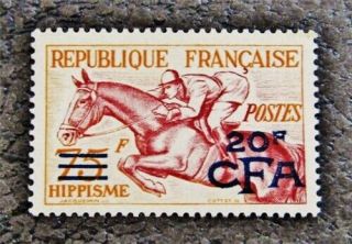 Nystamps French Reunion Stamp 300 Og H $73