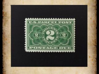 Us Scott Jq2 Parcel Post Postage Due 2 Cent 2c Single Stamp Mnh