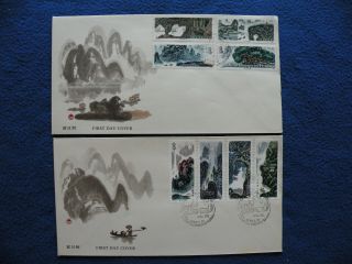 P.  R.  China 1980 Sc 1618 - 25 Complete Set Fdc