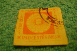 Uruguay - (- 1859 -) - Scott 12 - Classic Stamp - - Lot 2