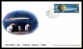 Mayfairstamps Chile 1985 Halley 